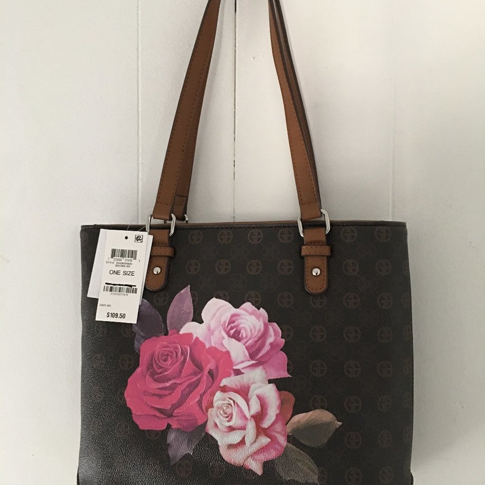 COPY - Gianni Bernini Signature Rose Tote